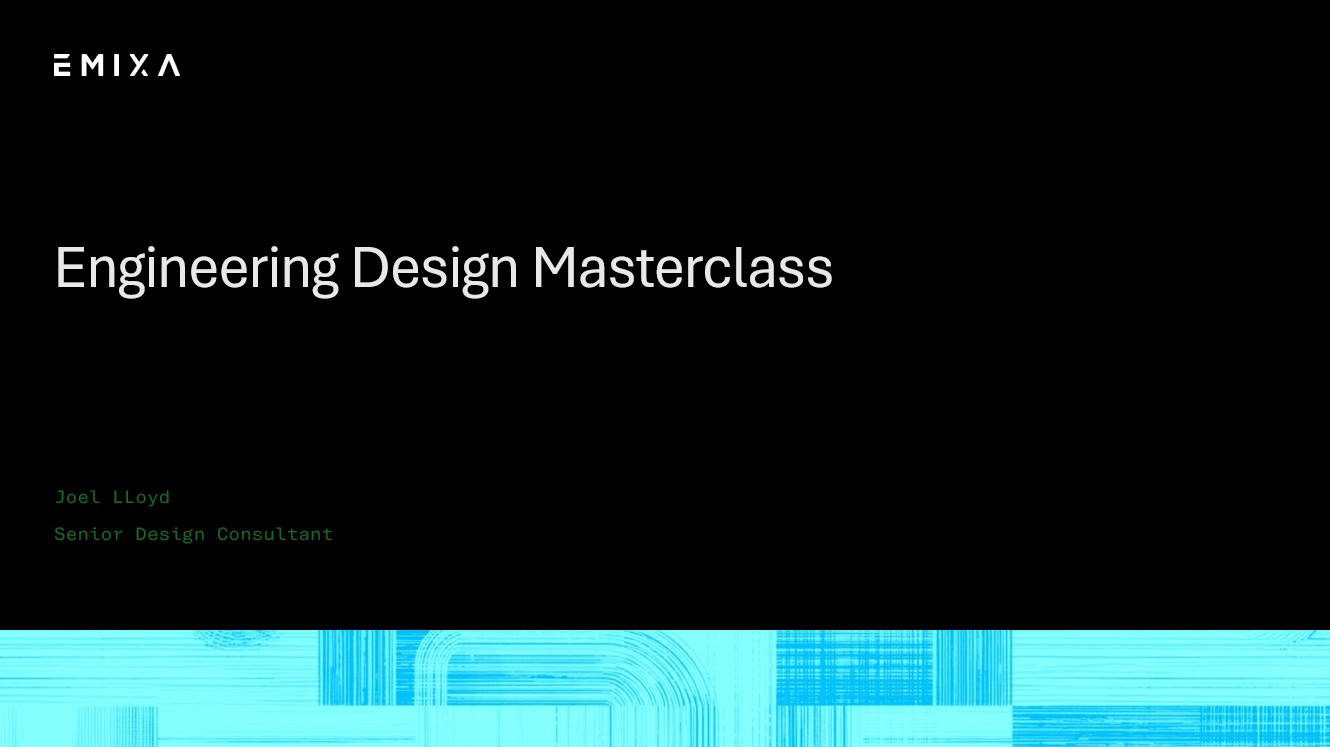 NX Engineering Design Masterclass