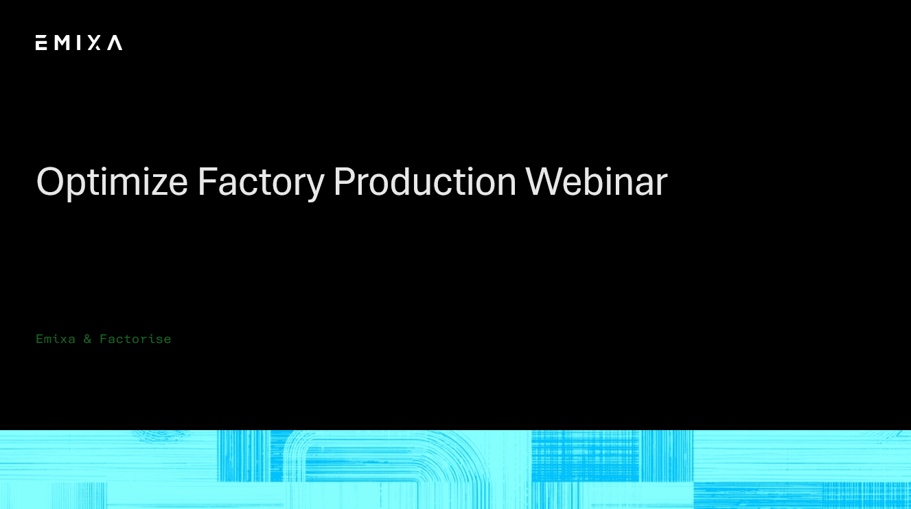 Factorise MES:&nbsp; Optimise Your Factory Production